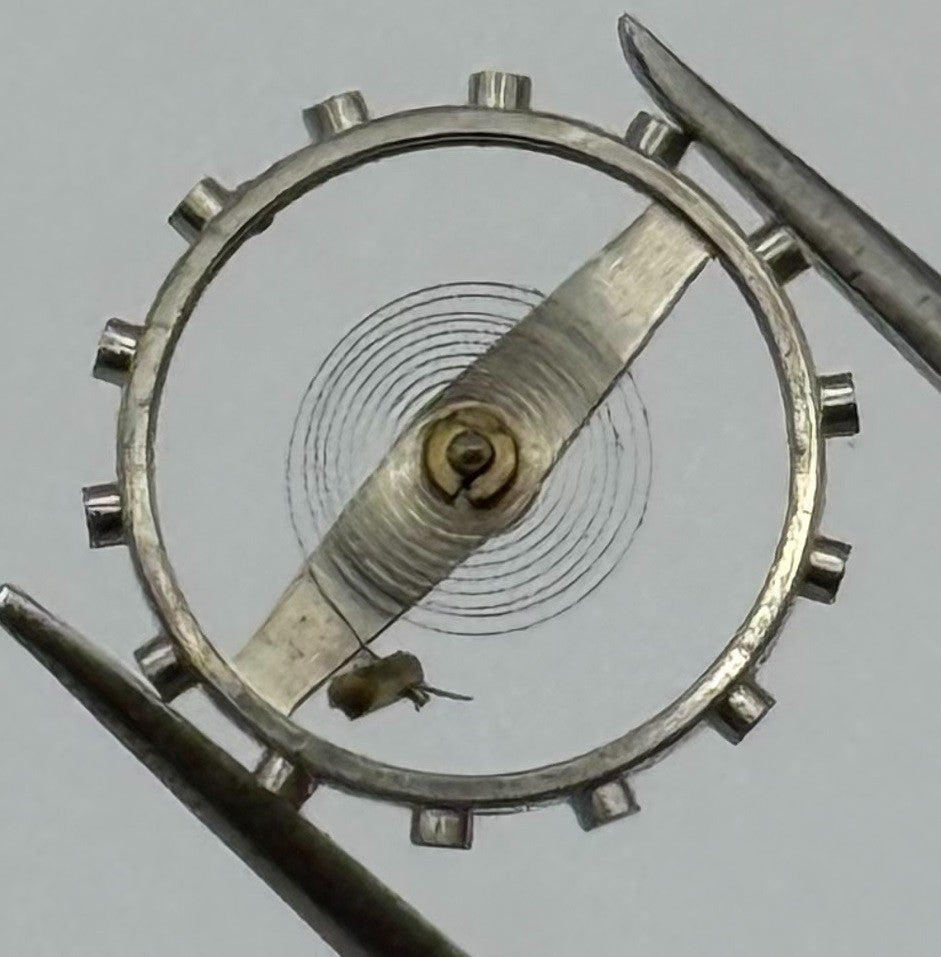 Brac 2001/3 Balance Wheel Complete And Spring Renata 68 Watch Movement Parts NOS