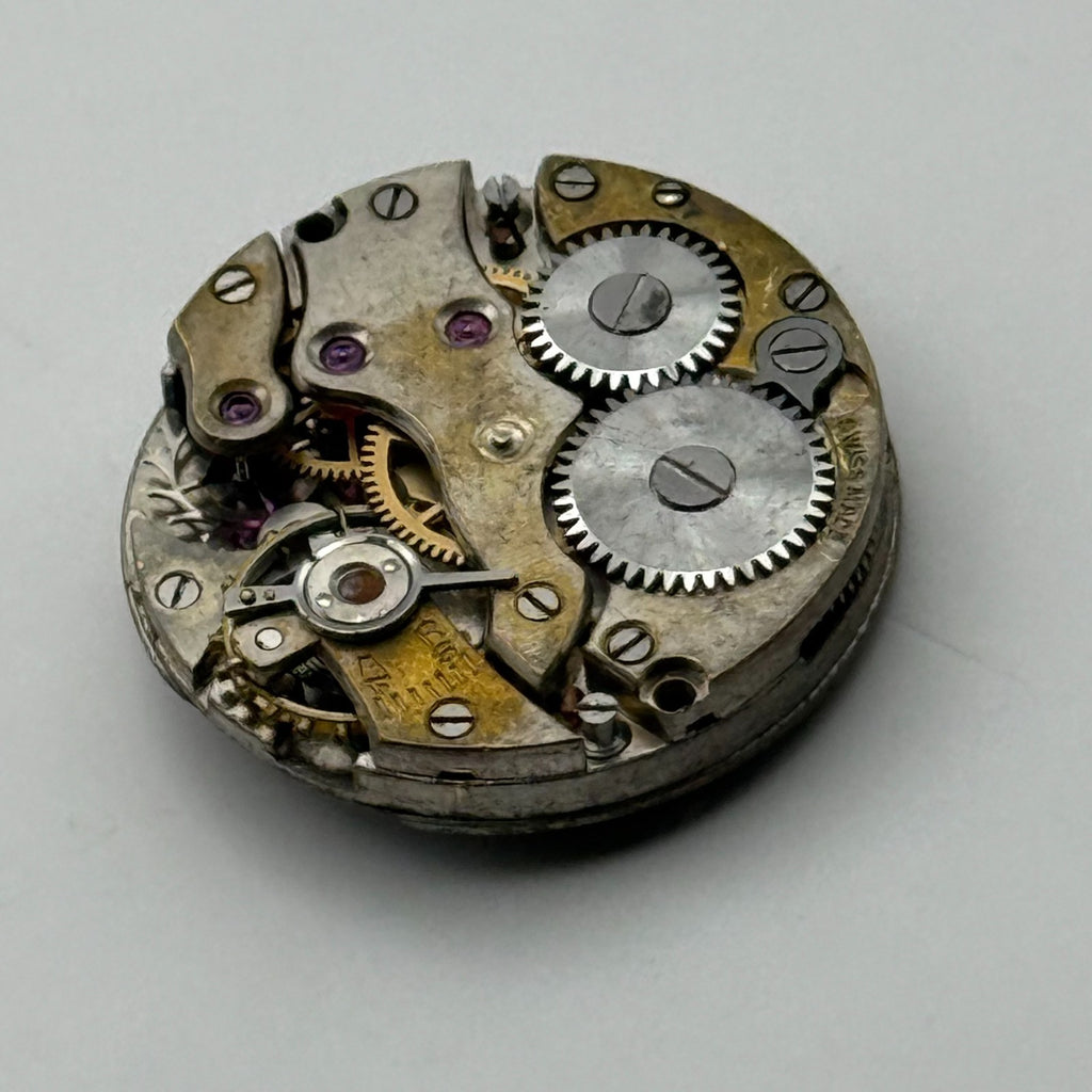 Unidentified Watch Movement Kendal & Dent London Manual Wind Parts Repair 19.5mm