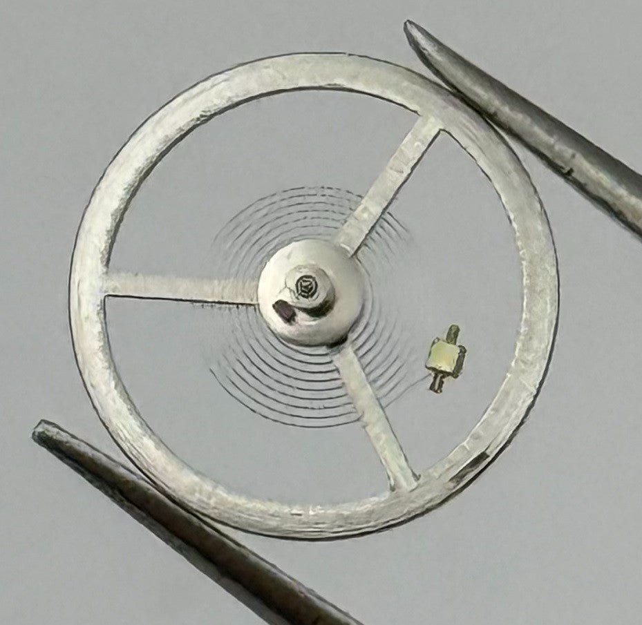 Ebosa 65 68 Balance Wheel Complete And Spring 10½’’’ Ronda 4451 Watch Parts NOS