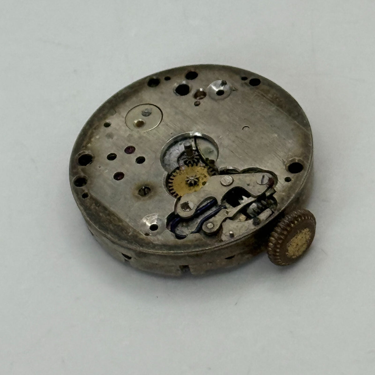 Derby 33 Watch Movement Manual Wind Vintage Swiss Parts Repair 23.2mm