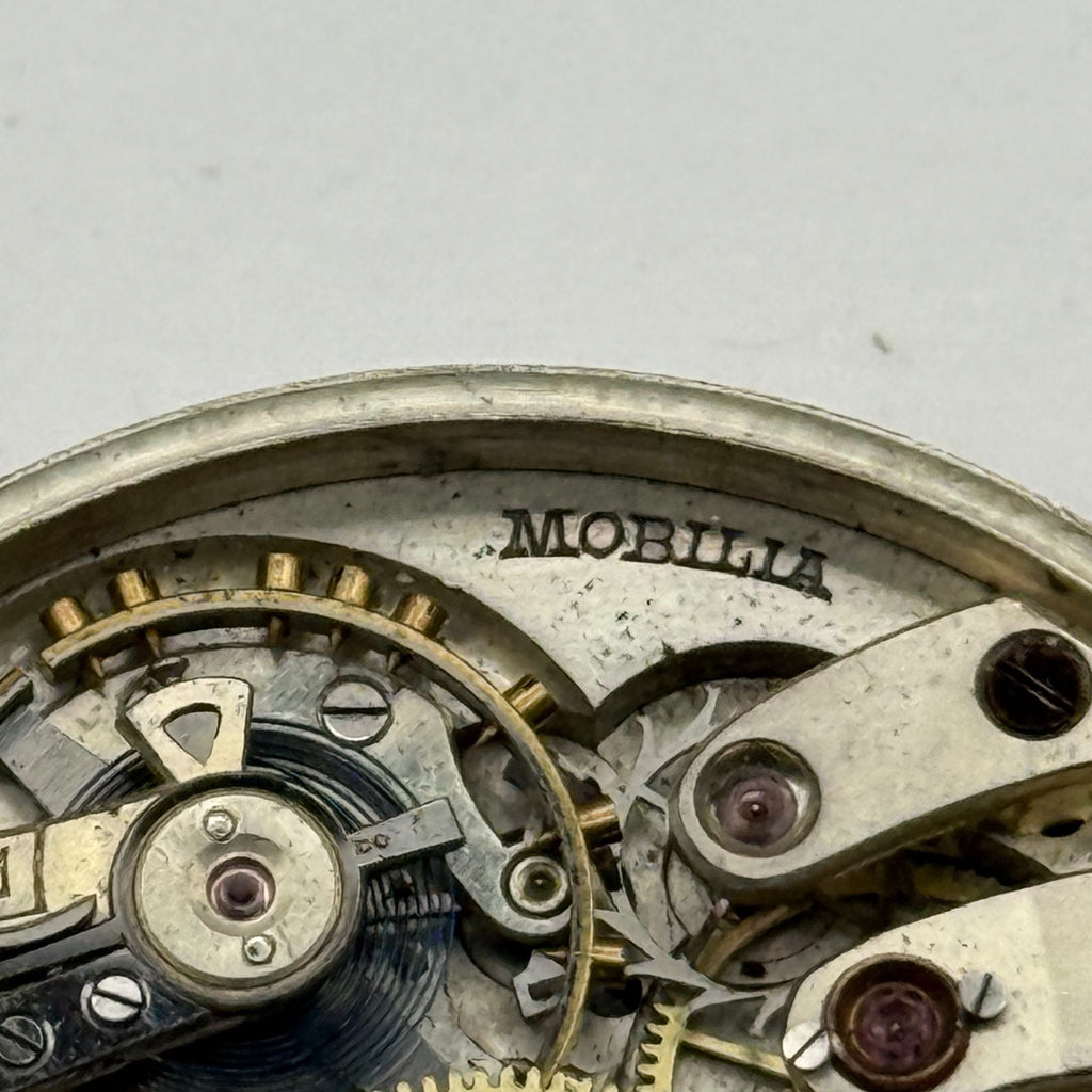 Mobilia Pocket Watch Movement High Grade Open Face Sub Seconds Parts 45.1mm