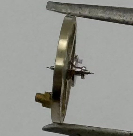 Tissot 2400 2401 Balance Wheel Complete And Spring 6¾’’’ Watch Movement Parts