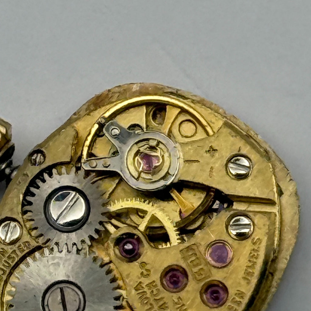Bulova 5BD Watch Movement Running Ladies 17 Jewels Swiss Parts Repair 13mm
