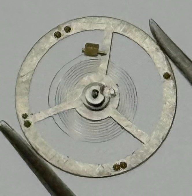 EB 8140 Balance Wheel Complete And Spring 8¾’’’ 1319 Watch Movement Parts NOS