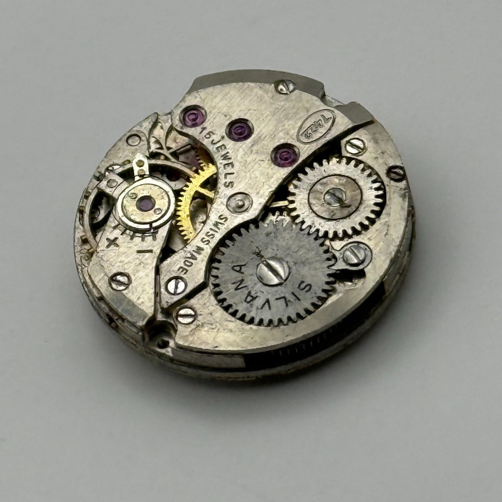 Felsa 4022 Watch Movement Silvana 15 Jewel Swiss Manual Wind Parts Repair 17.4mm