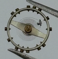 ETA 2345 Balance Wheel Complete And Spring 5¼''' Renata 351 Watch Movement Parts