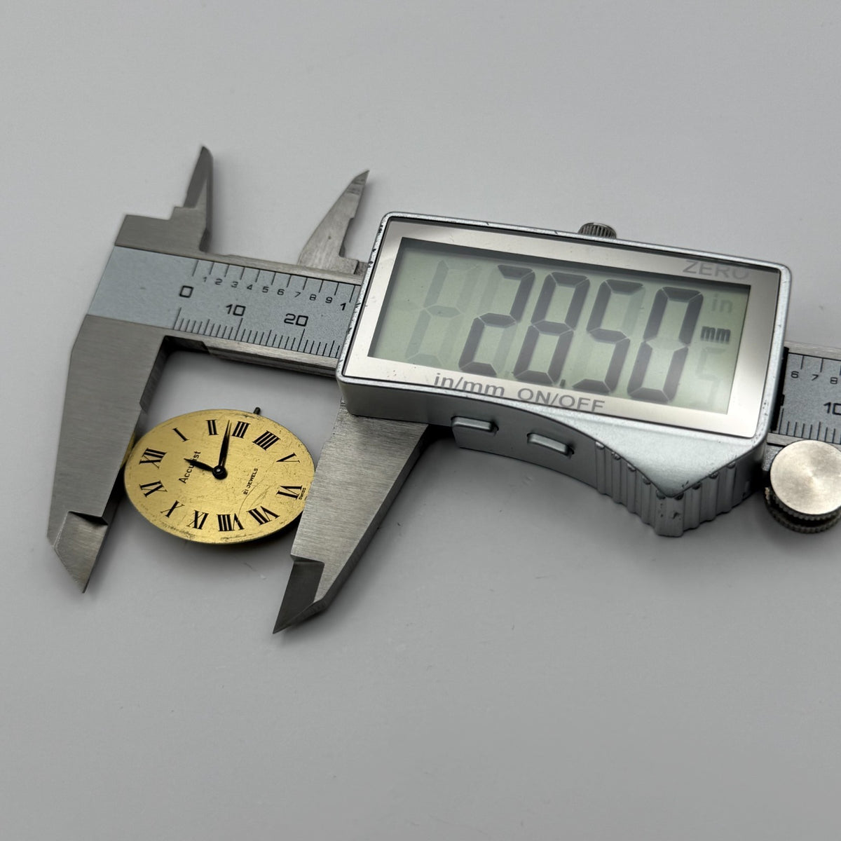 Felsa 4122 Watch Movement Accurist 21 Jewels Running Manual Wind Parts 17.1mm