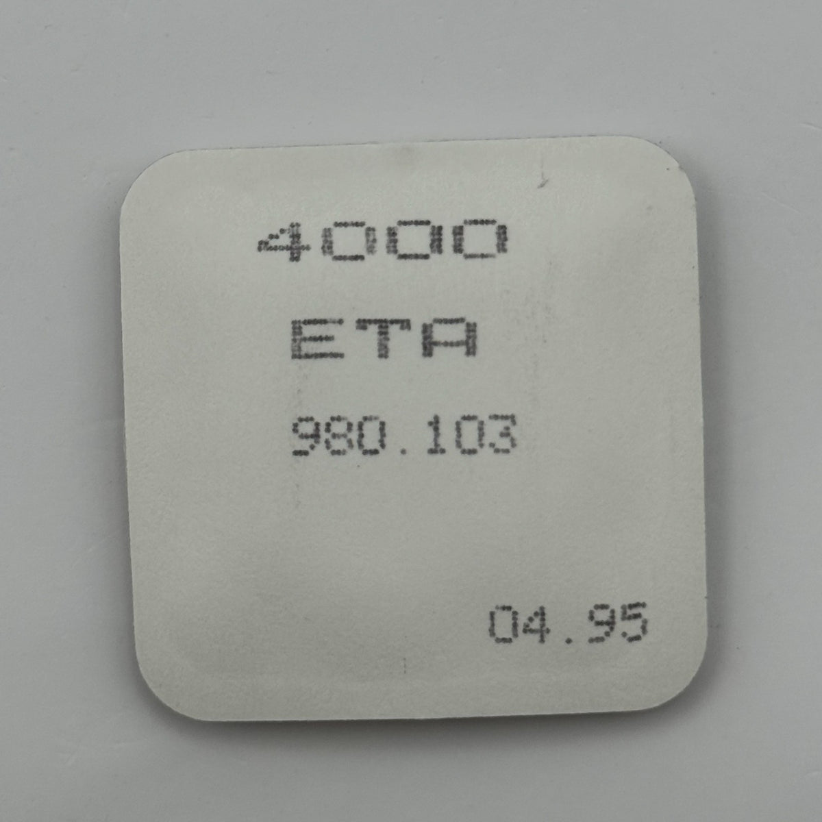 ETA 980.103 Circuit Part - New Old Stock - Vintage Watch Parts
