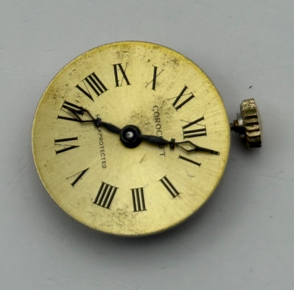 Ronda 5001 Watch Movement Corocraft 1Jewel Swiss Manual Wind Parts Repair 15.2mm