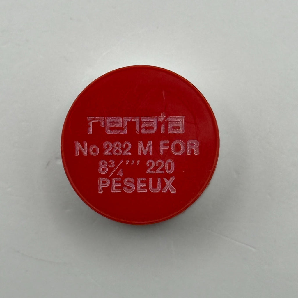 Peseux 220 Balance Wheel Complete And Spring 8¾’’’ 282 Watch Movement Parts NOS