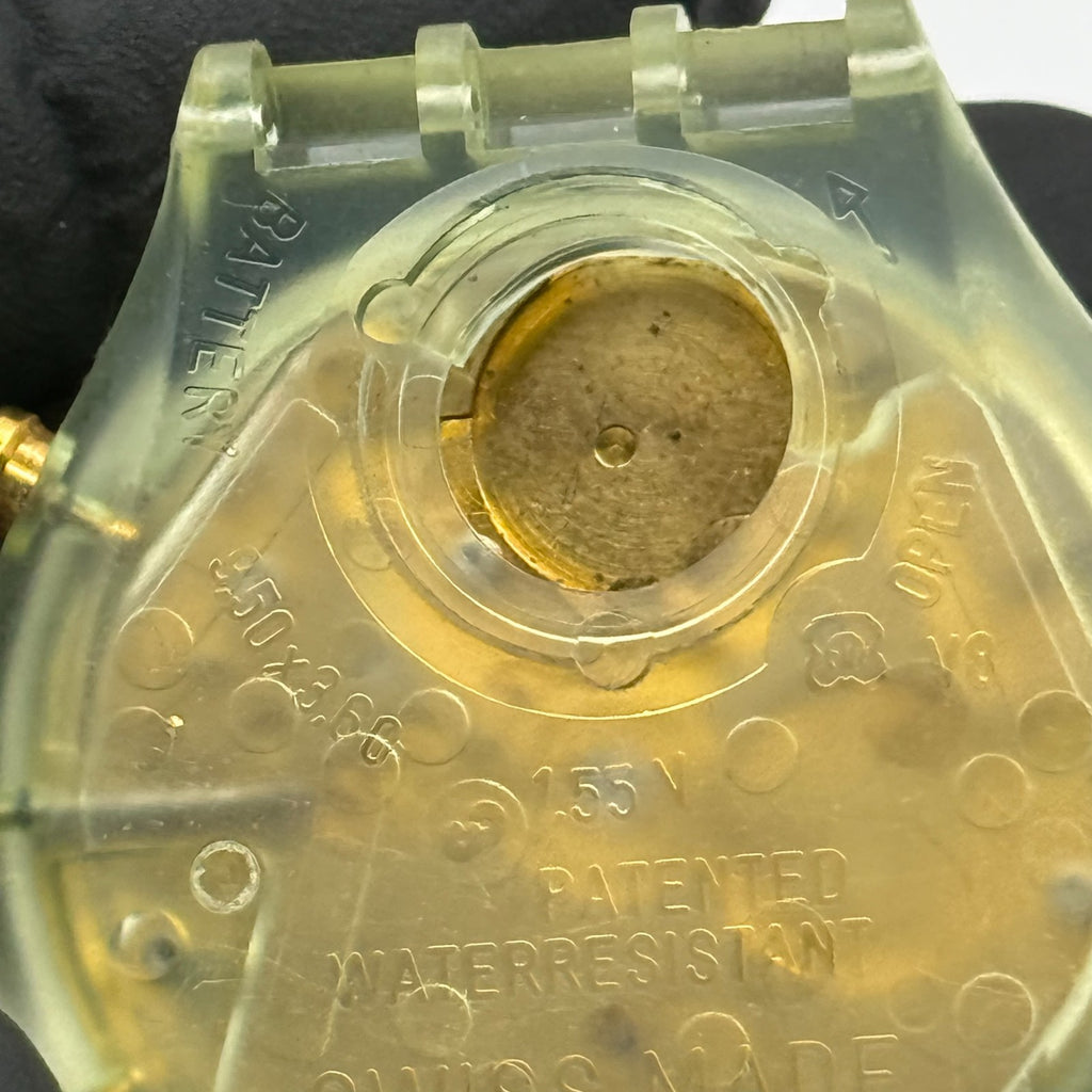 Vintage Swatch Chrono Watch SCG100 Golden Globe 1992 ETA Quartz Swiss 40mm Parts