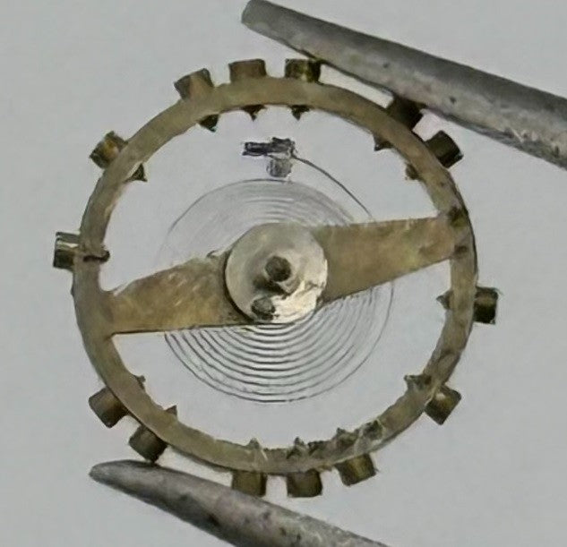 AS 976 1012 Balance Wheel Complete And Spring Renata 532 M Watch Movement Parts