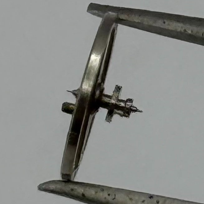 Brac 2051 Balance Wheel Complete And Spring 5½’’’ 69 M Watch Movement Parts NOS