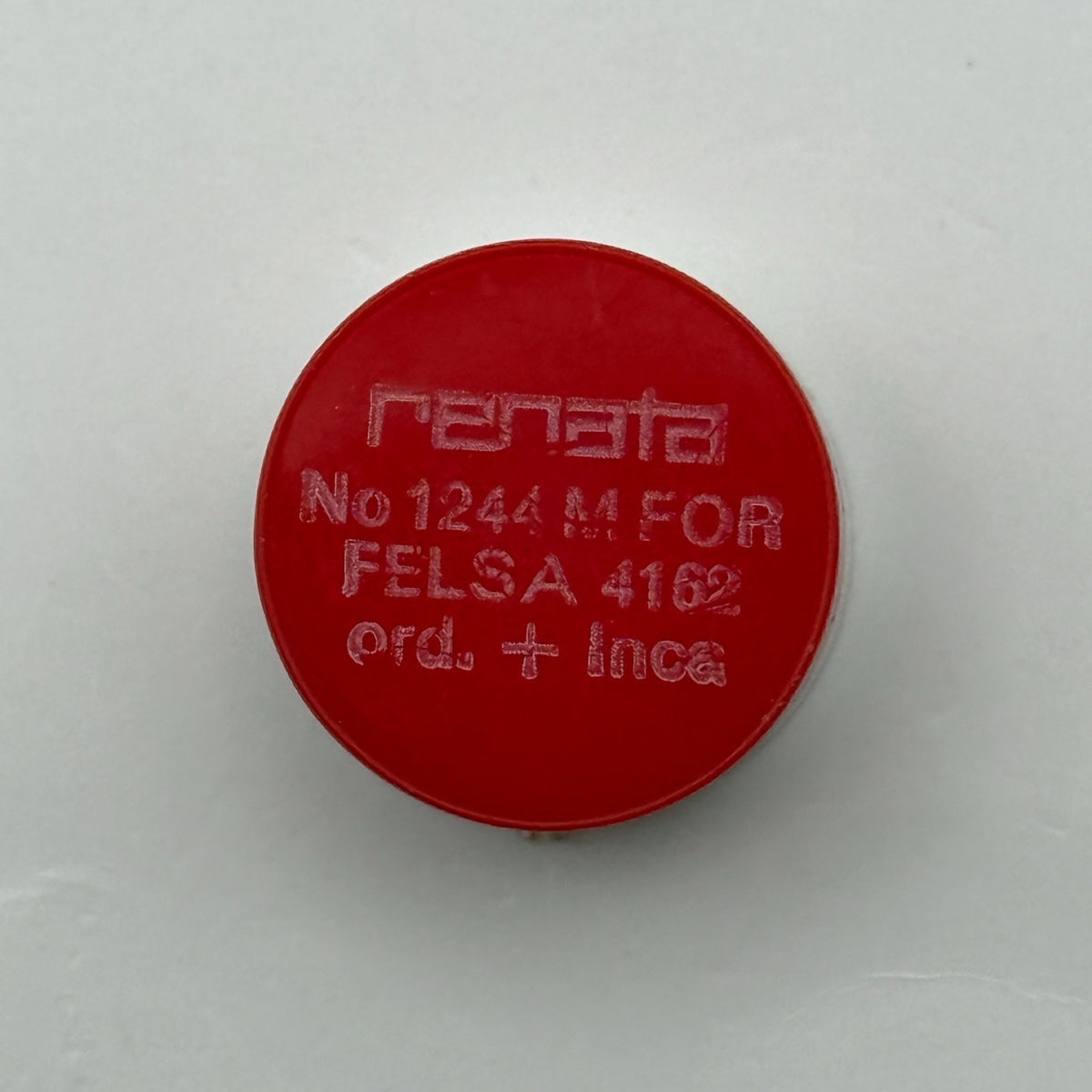 Felsa 4162 Balance Wheel Complete And Spring Renata 1244 M Watch Movement Parts