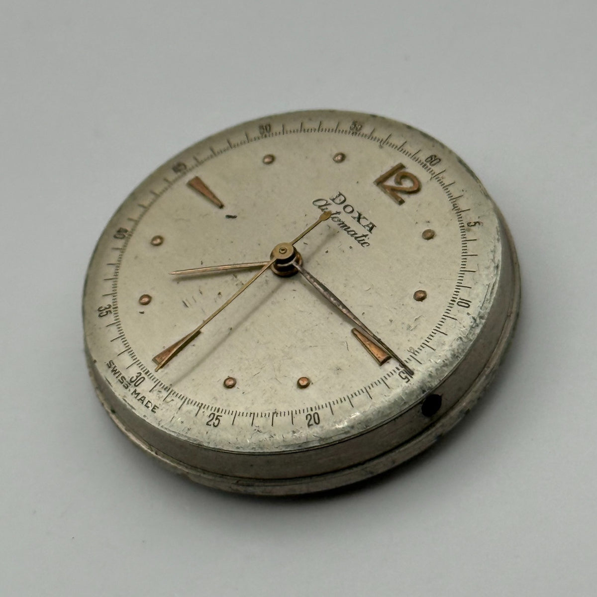 Doxa Bumper Watch Movement AS 1171 A. Schild Automatic Swiss Parts Repair 24.8mm