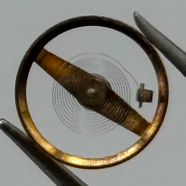 BFG 927 Balance Wheel Complete And Spring 5¾x8’’’ 1512 Watch Movement Parts NOS
