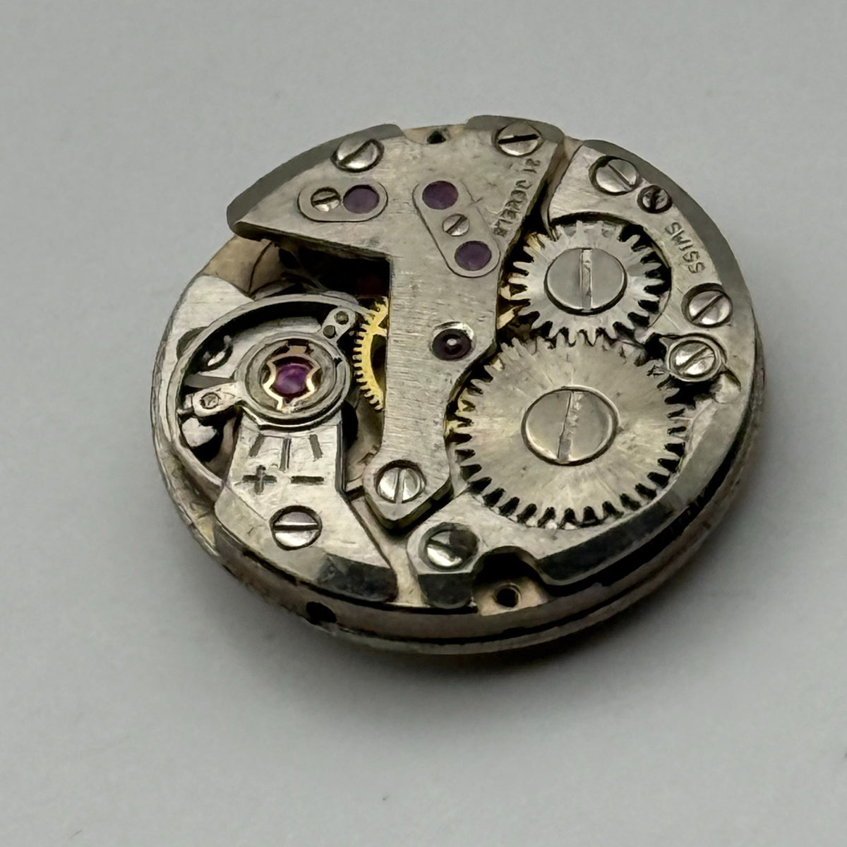 FHF 34-21 Watch Movement Rotary 21 Jewels Swiss Manual Wind Parts Repair 17.5mm