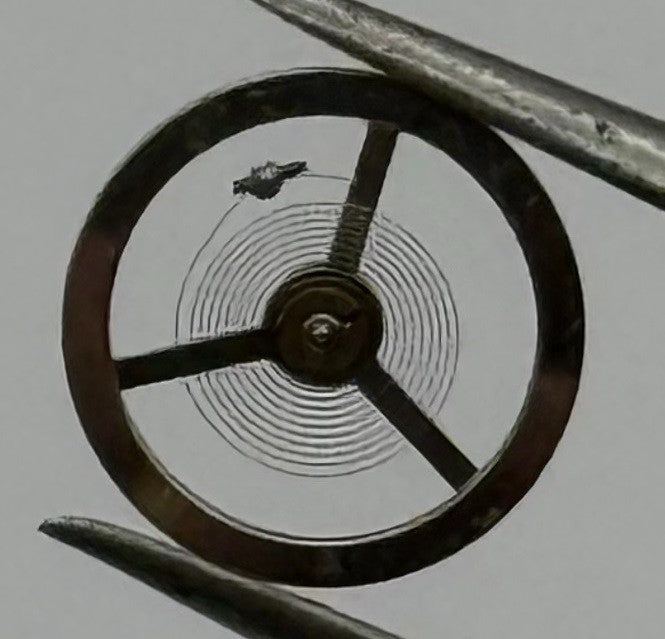 EB 1612 Balance Wheel Complete And Spring 6¾ x8’’’ 4633 Watch Movement Parts NOS