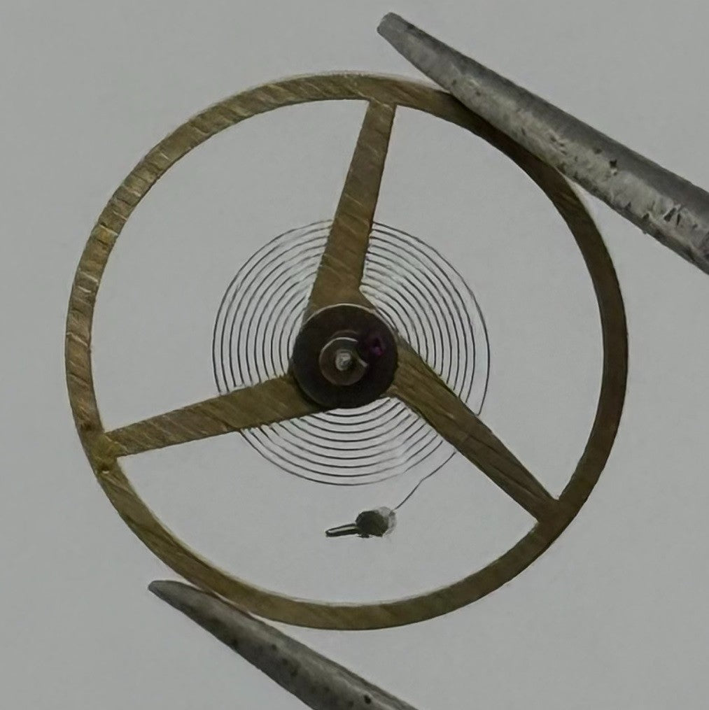 AS 1710 1814 Balance Wheel Complete And Spring Renata 1576 Watch Movement Parts