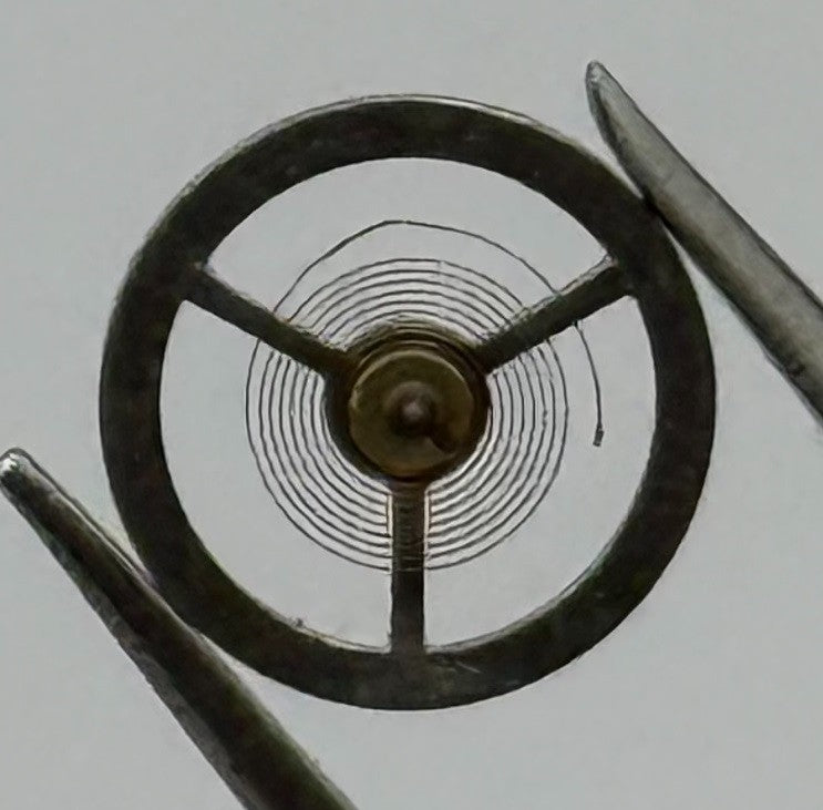 OC 1 Balance Wheel Complete And Spring 8¾’’’ Renata 1533 Watch Movement Parts