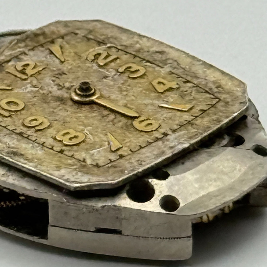 Elgin 662 Watch Movement 17 Jewels U.S.A. Manual Wind Parts Repair 14.2mm