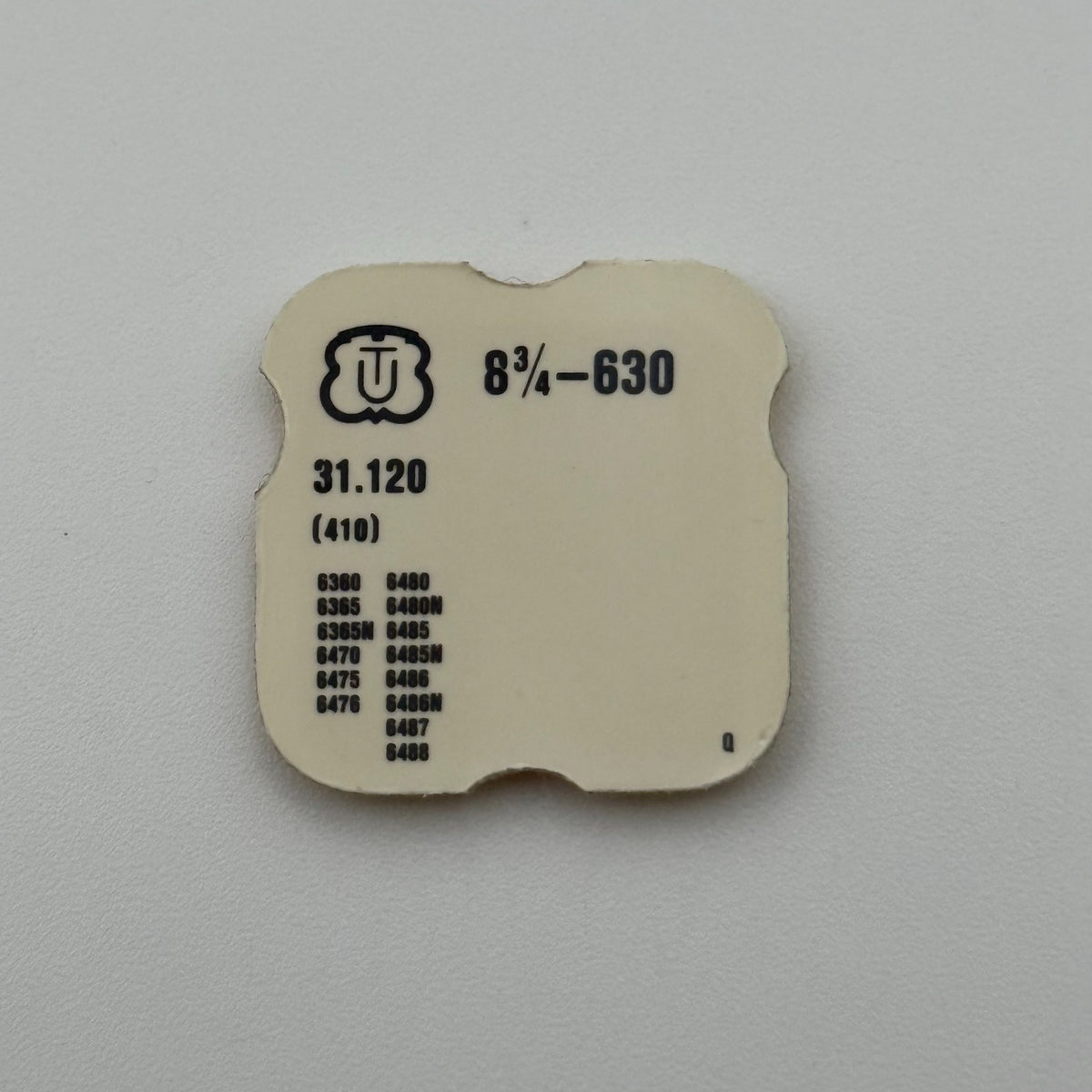 Unitas 630 Winding Pinion - 8 3/4 - 410 - New Old Stock - Watch Parts
