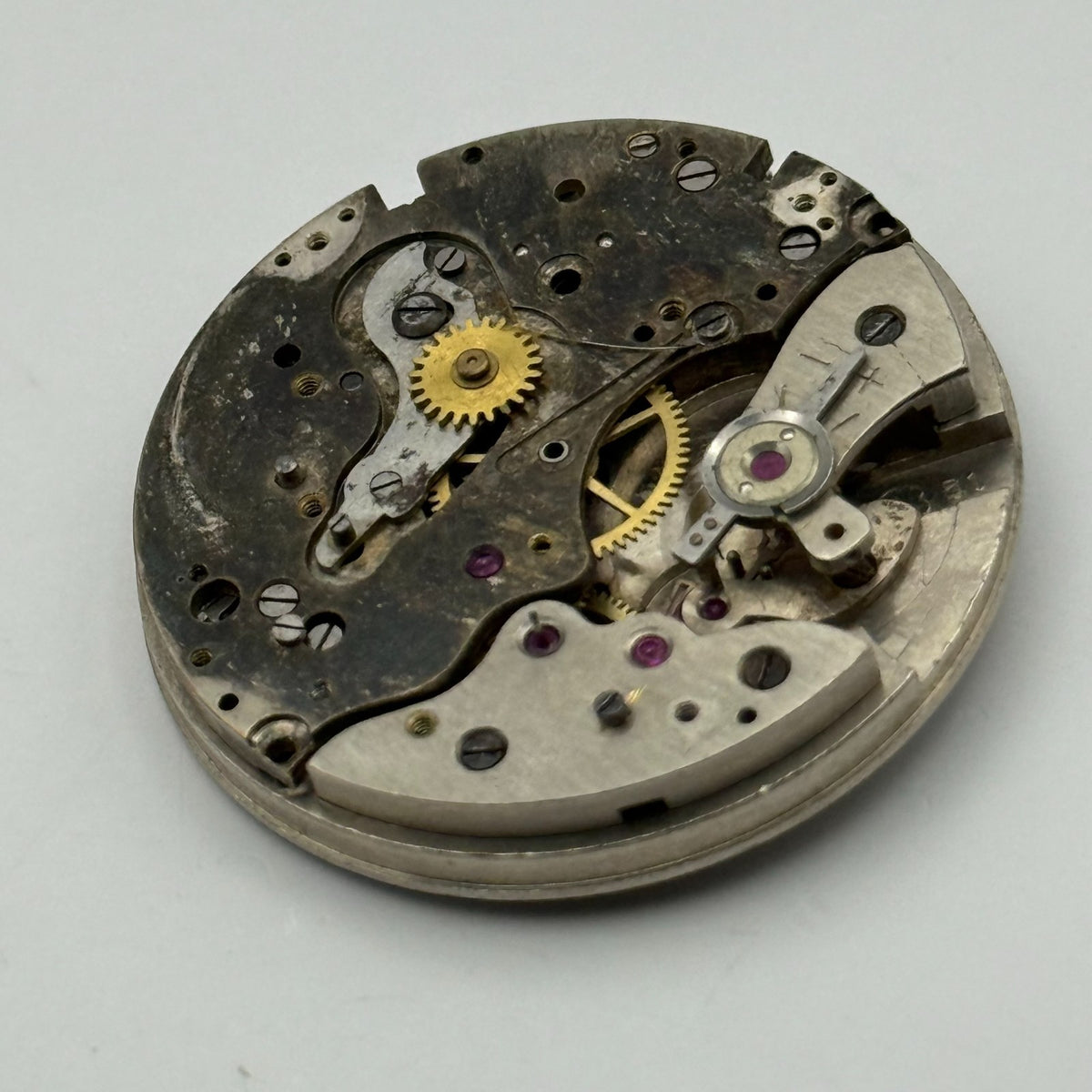 Landeron 51 Watch Movement - Chronograph - For Parts / Repair - 31.6mm