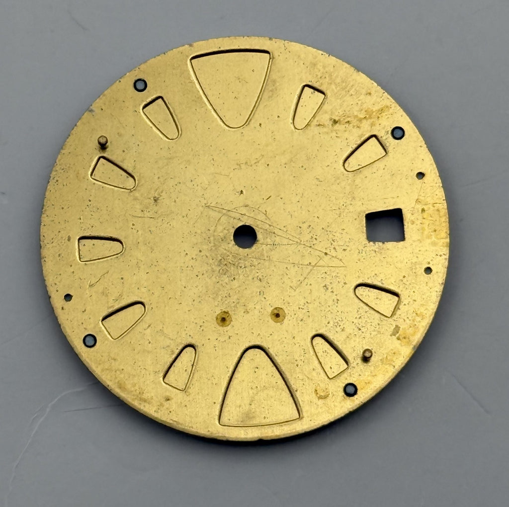 Seiko Watch Dial Perpetual Calendar Titanium Blue Spare Parts Repair 29.4mm