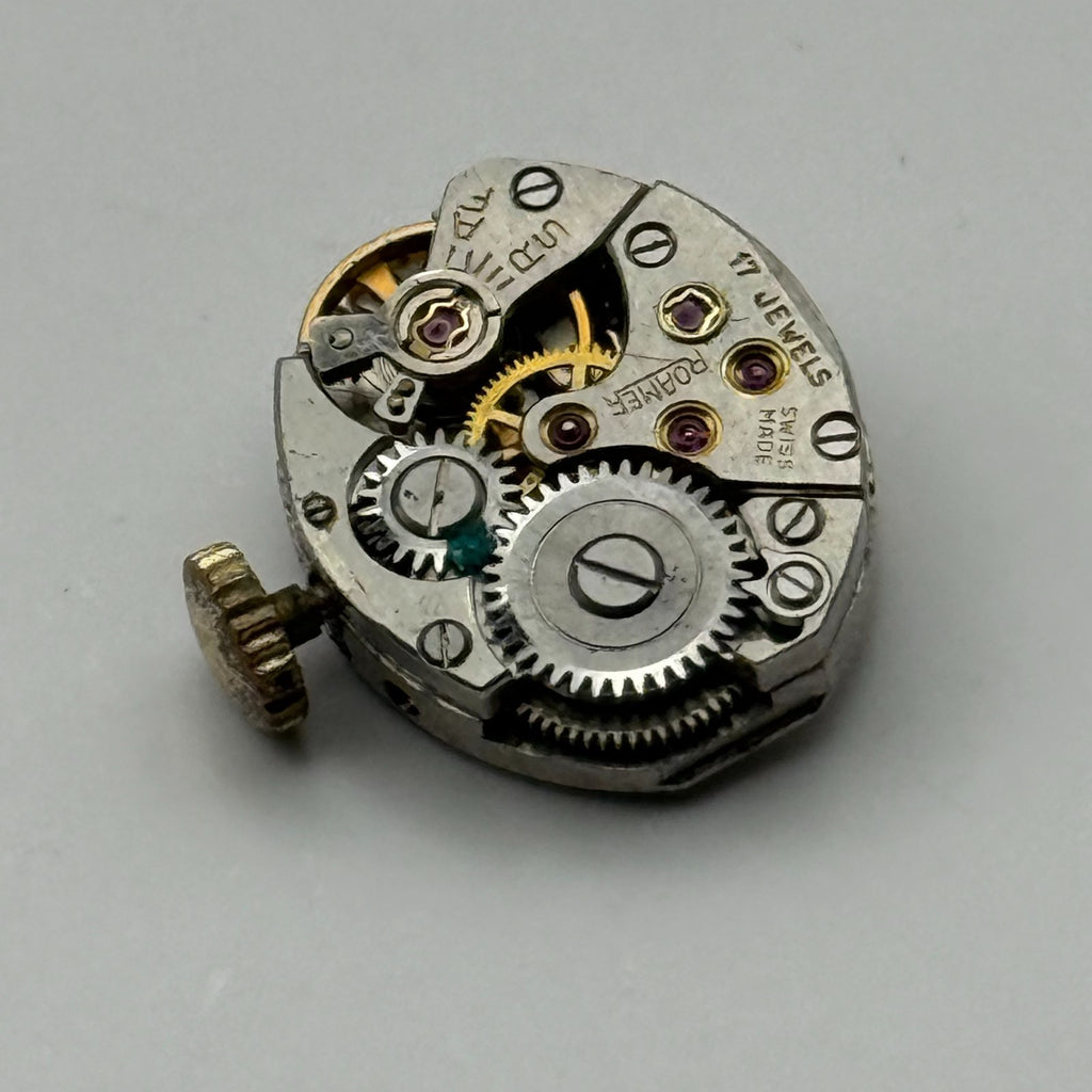 MST 389 Watch Movement Running Roamer 17J Swiss Manual Wind Parts Repair 13.1mm