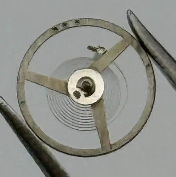 AS 1677/2 Balance Wheel Complete And Spring 5''' Ronda 5155 Watch Movement Parts