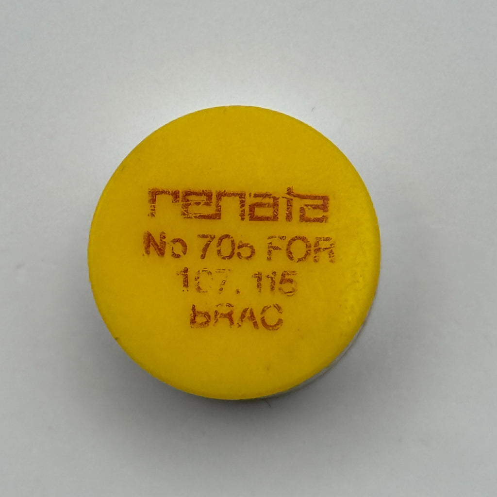 Brac 107 115 Balance Wheel Complete And Spring Renata 705 Watch Movement Parts