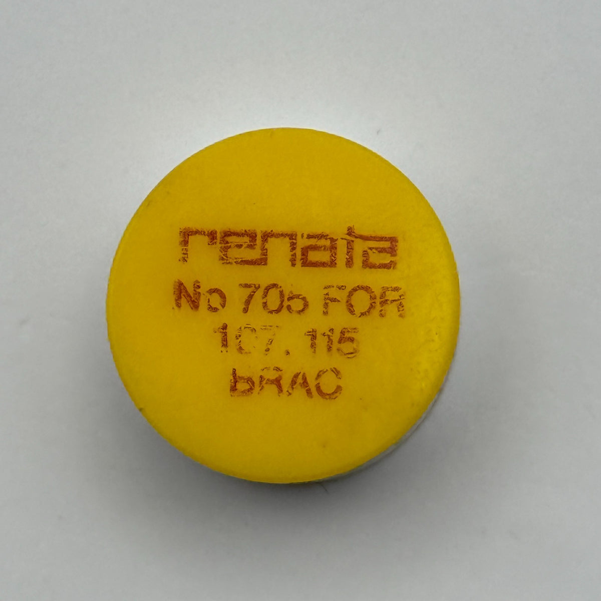 Brac 107 115 Balance Wheel Complete And Spring Renata 705 Watch Movement Parts