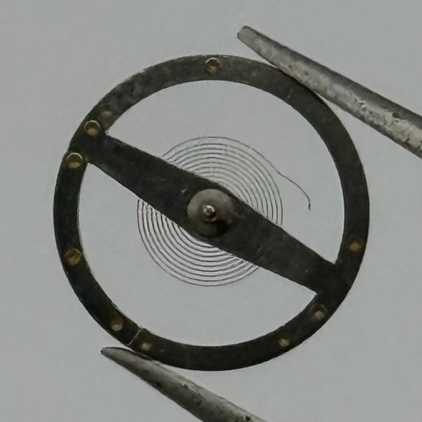 RL 1013 1113 Balance Wheel Complete And Spring 1752 M Watch Movement Parts NOS