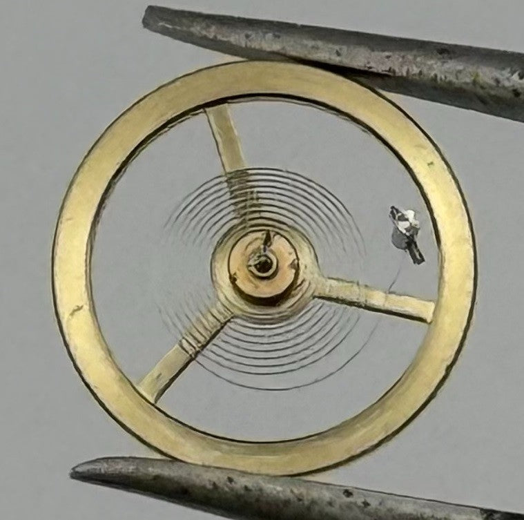 EB 1333 Balance Wheel Complete And Spring 8¾’’’ Renata 118 Watch Movement Parts