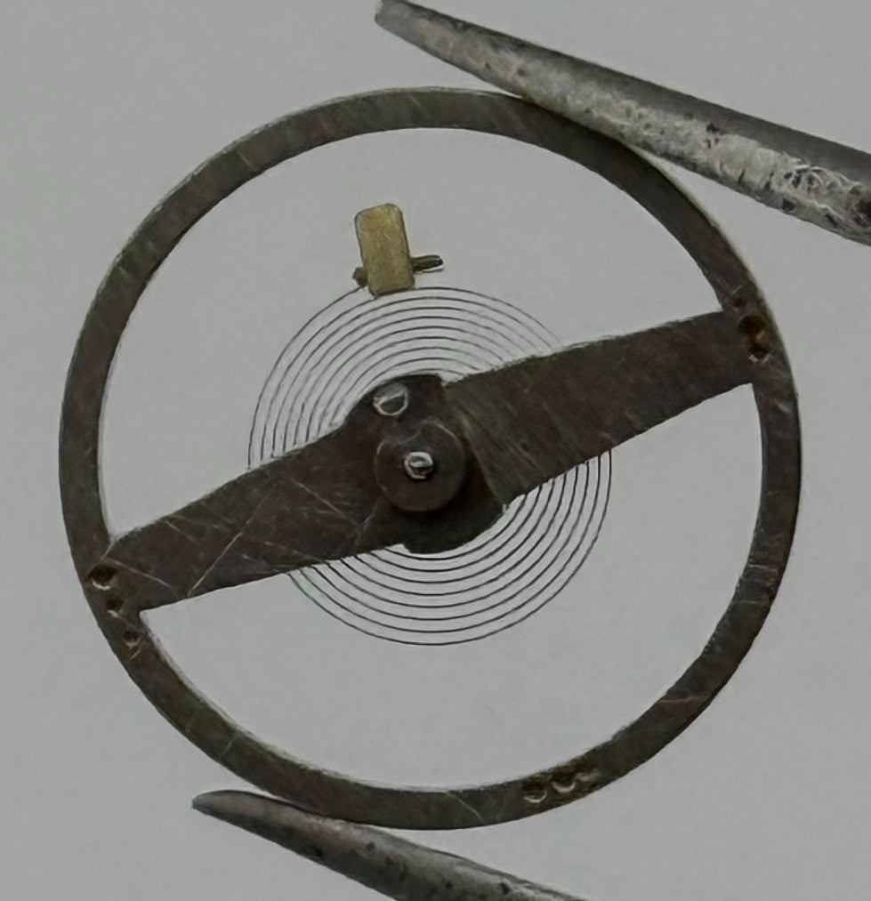Smith RY 144 Balance Wheel Complete And Spring 13’’’ 1046 Watch Movement Parts