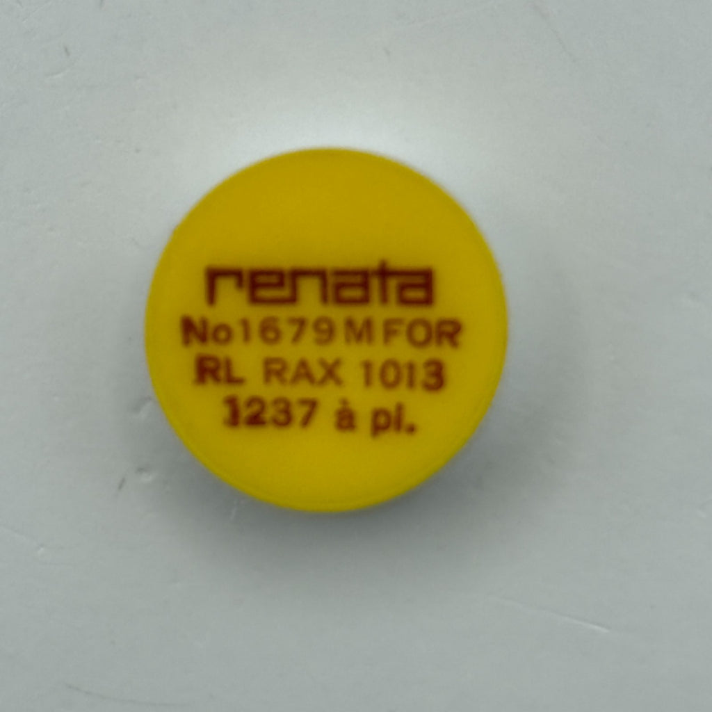 RL Rax 1013 1237 a pl Balance Wheel Complete And Spring 1679 Watch Movement NOS