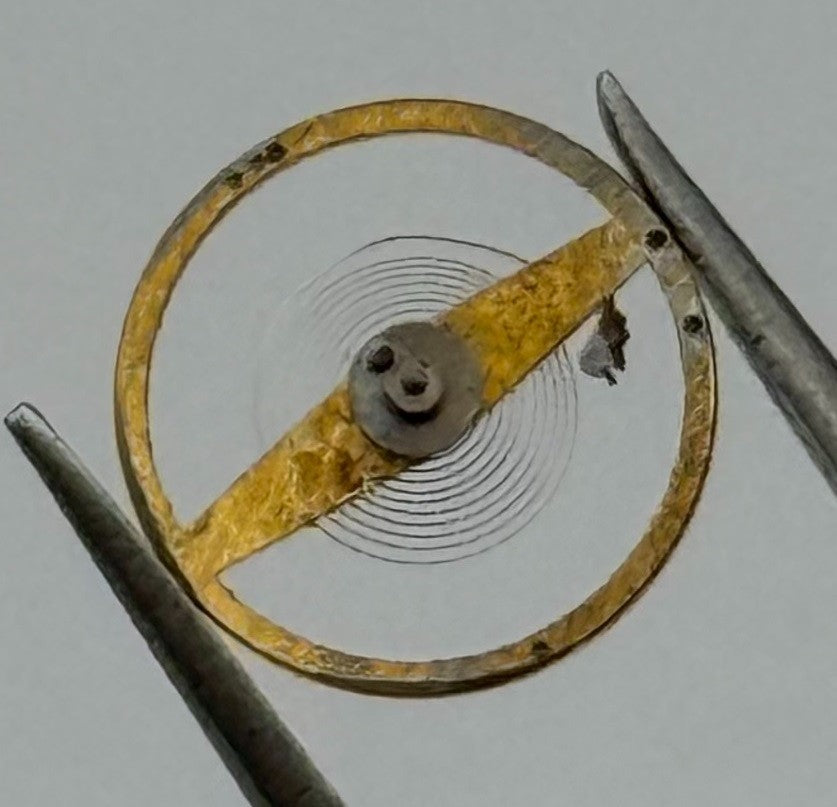 Bifora 91 910 Balance Wheel Complete And Spring 9¾’’’ 1371 Watch Movement Parts