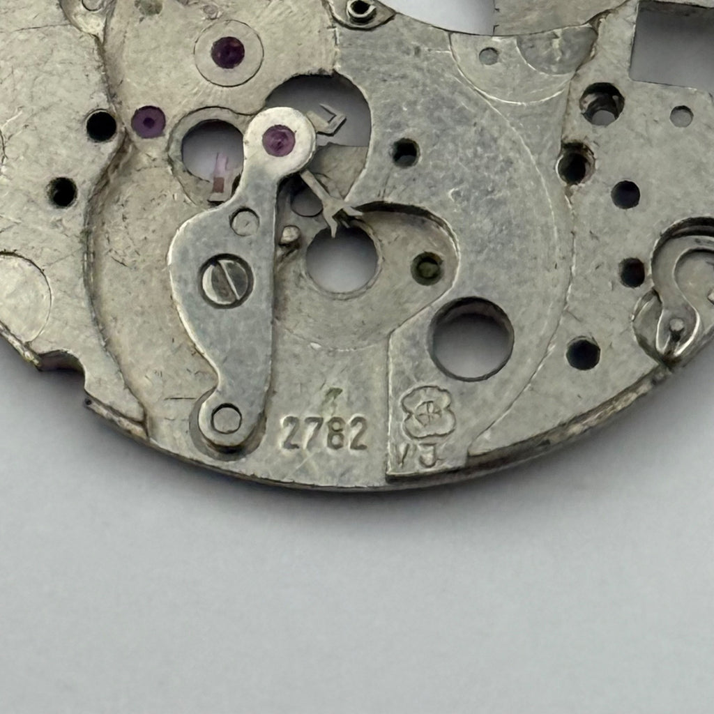 ETA 2782 VJ Watch Movement - Main Plate - For Parts / Repair - 25.9mm