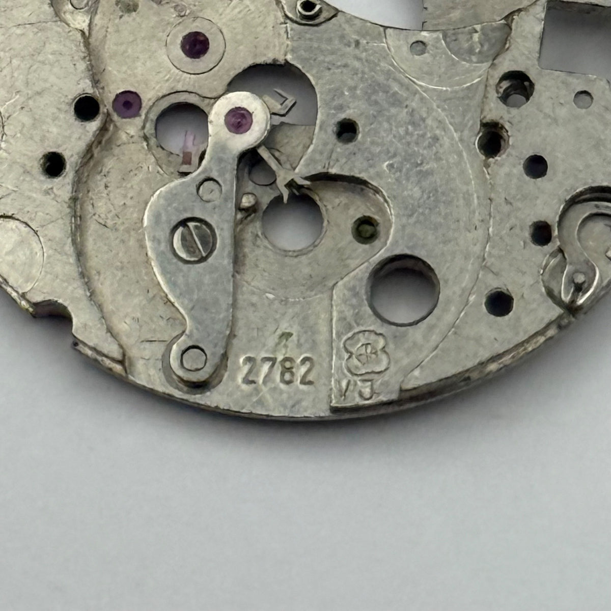 ETA 2782 VJ Watch Movement - Main Plate - For Parts / Repair - 25.9mm