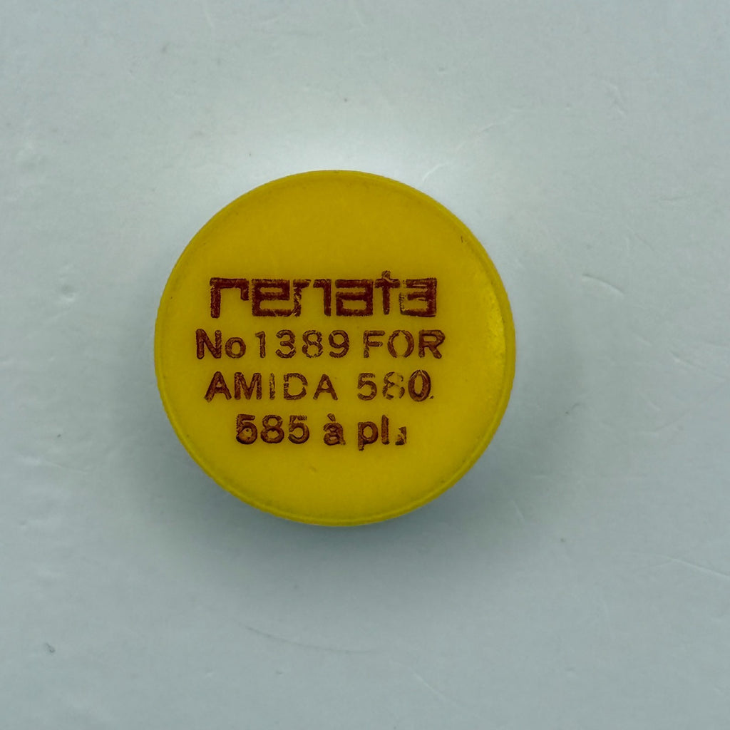 Amida 580 585 Balance Wheel Complete And Spring Renata 1389 Watch Movement Parts