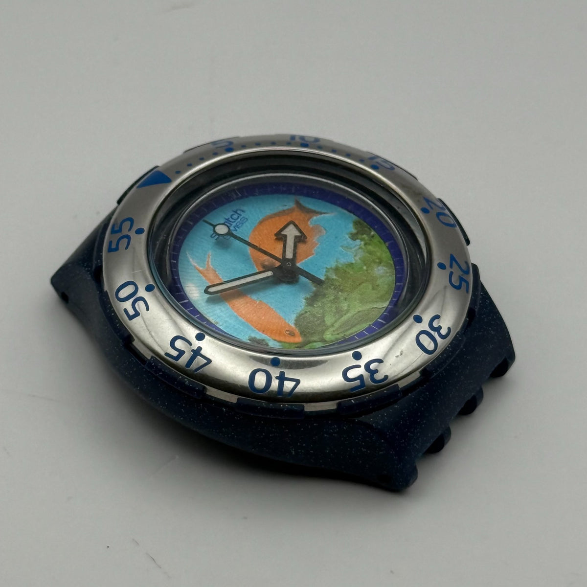 Vintage Swatch Scuba 200 Watch SDN112 Decompression 1994 Swiss 40mm Parts Repair