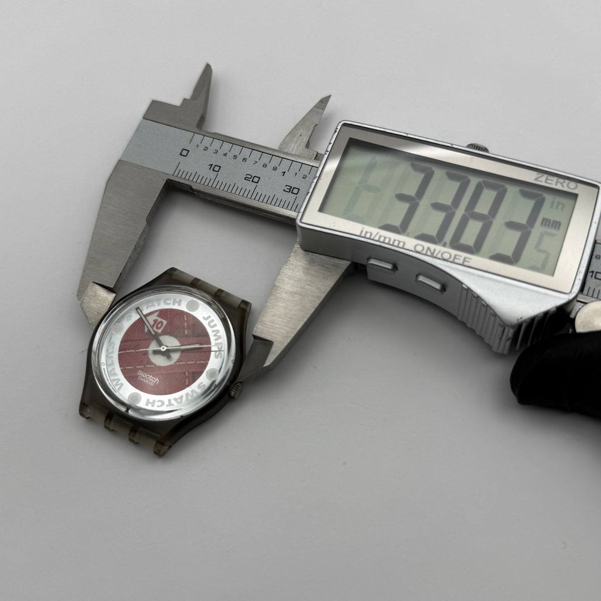 Vintage Swatch Gent Watch GM131 Athletics 1994 ETA Quartz Swiss 33mm Parts 