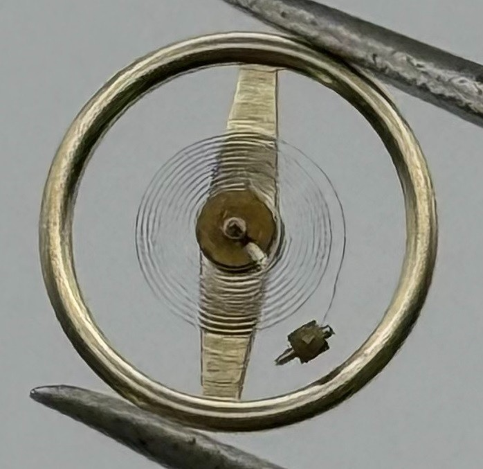 RL 9013/21 9033/21 Balance Wheel Complete And Spring 1827 Watch Movement Parts