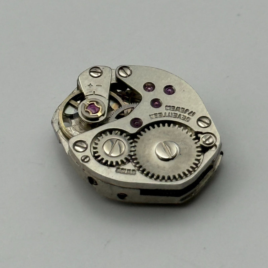 FHF 69-21 Watch Movement Tressa Swiss 17 Jewels Manual Wind Parts Repair 15.3mm