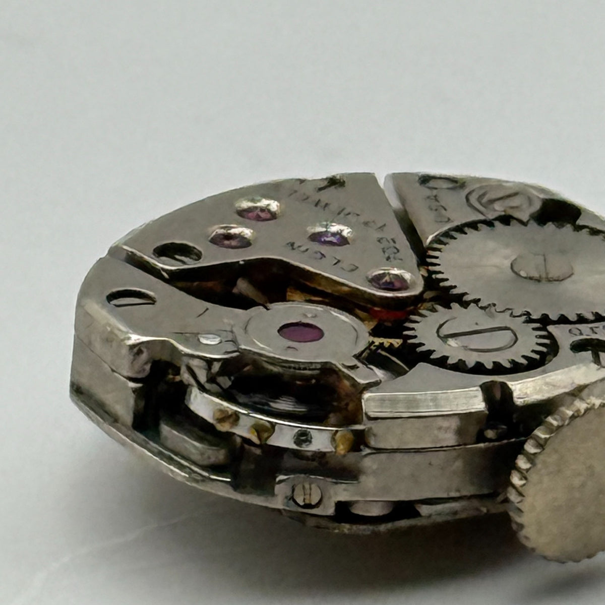 Elgin 702 Watch Movement 17 Jewels USA Manual Wind Vintage Parts Repair 13.2mm