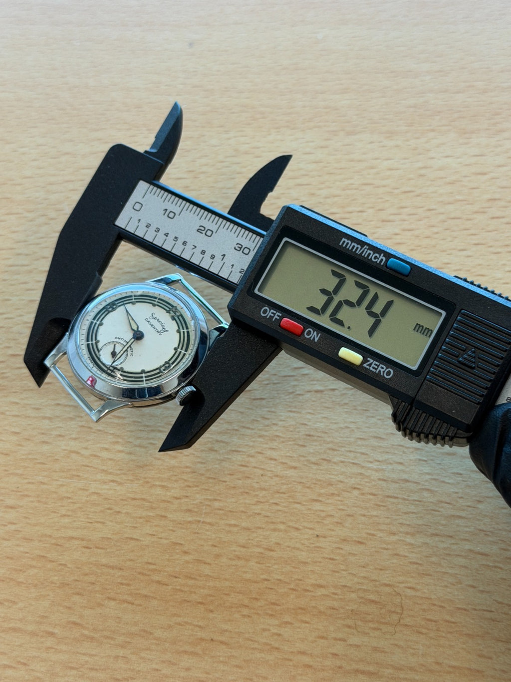 Services Daventry Military Style Men's Watch - Antimagnetic Sub Seconds - Spares