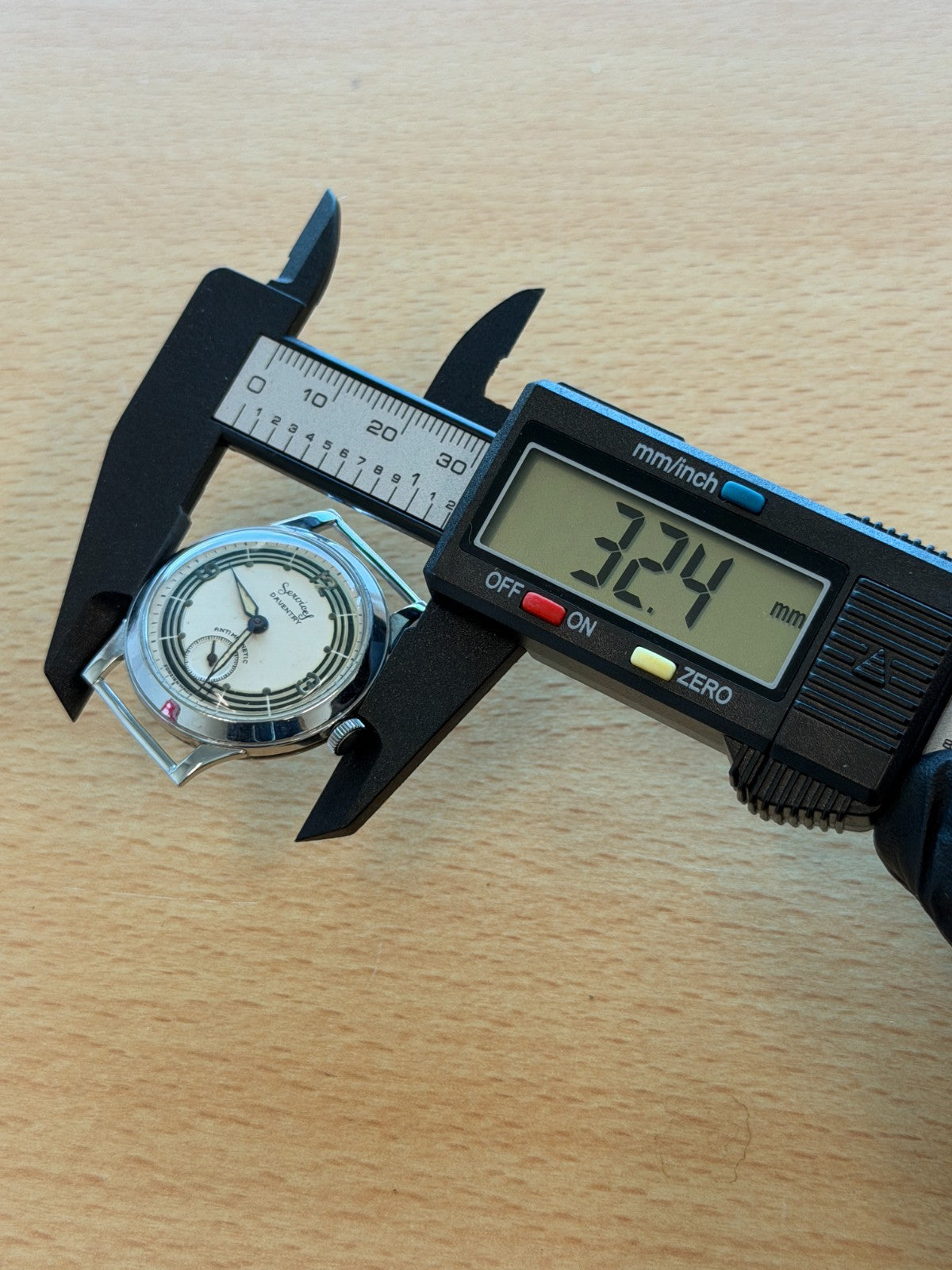 Services Daventry Military Style Men's Watch - Antimagnetic Sub Seconds - Spares