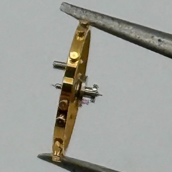 Cyma 814 Balance Wheel Complete And Spring 8¾''' Renata 98 Watch Movement Parts