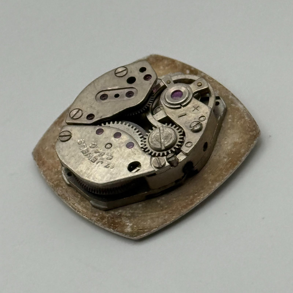 Cattin C64 Watch Movement Mortima 17Jewels Swiss Manual Wind Parts Repair 15.2mm