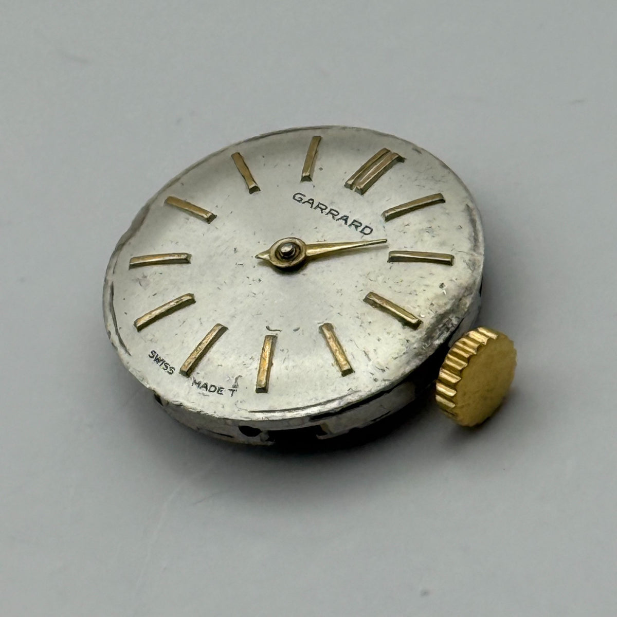 Felsa 4122 Watch Movement Garrard 17Jewels Swiss Manual Wind Parts Repair 17.5mm